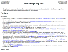 Tablet Screenshot of mengwong.com